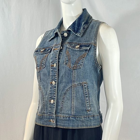 Denim Vest | Thread & Supply - Picture 1 of 6